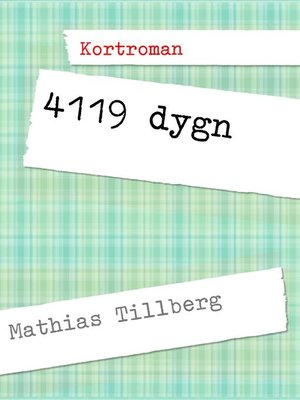 cover image of 4119 dygn